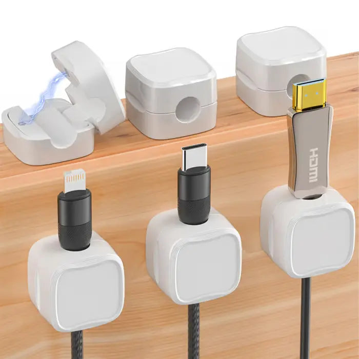 Magnetic Cable Clips (6 PCS/Set)