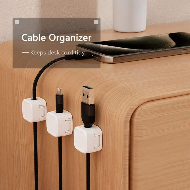 Magnetic Cable Clips (6 PCS/Set)